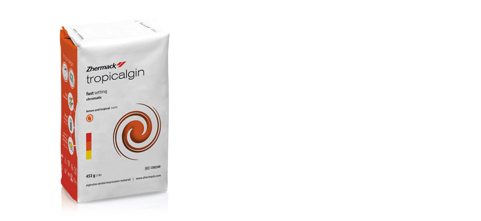 Zhermack Tropicalgin Alginate Fast Set (453g Bag)